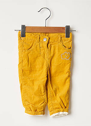 Pantalon chino jaune ORCHESTRA pour enfant
