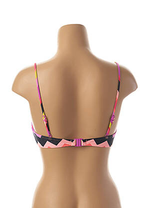 Haut de maillot de bain stretch haut soutien-gorge push-up rose SEAFOLLY femme