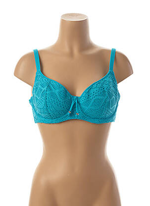 Haut de maillot de bain haut soutien-gorge moulé haut soutien-gorge moulé bleu FREYA femme