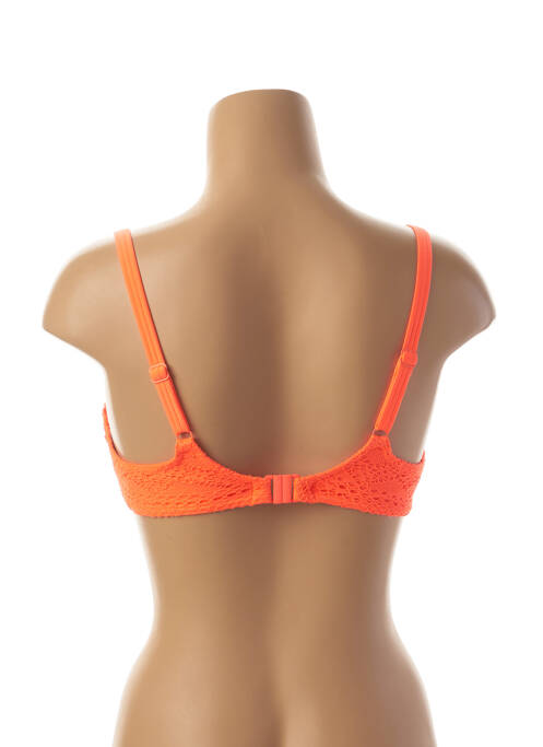 Haut de maillot de bain orange FREYA pour femme