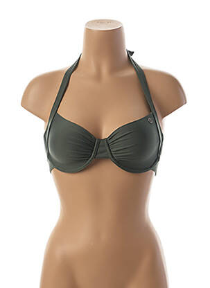 Haut de maillot de bain stretch vert BANANA MOON femme