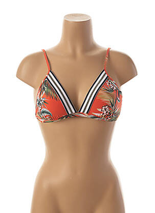 Haut de maillot de bain stretch orange SEAFOLLY femme