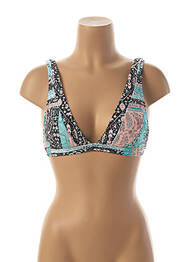 Haut de maillot de bain bleu SEAFOLLY femme