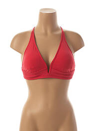 Haut de maillot de bain stretch haut soutien-gorge avec mousse de rembourrage amovible rouge SEAFOLLY femme