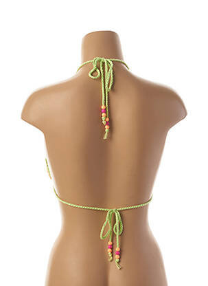 Haut de maillot de bain stretch haut soutien-gorge avec mousse de rembourrage amovible orange SEAFOLLY femme