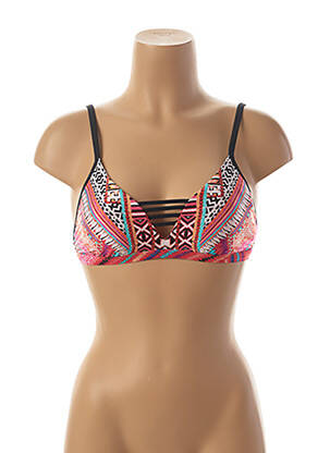 Haut de maillot de bain stretch orange SEAFOLLY femme