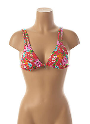Haut de maillot de bain stretch rouge BANANA MOON femme