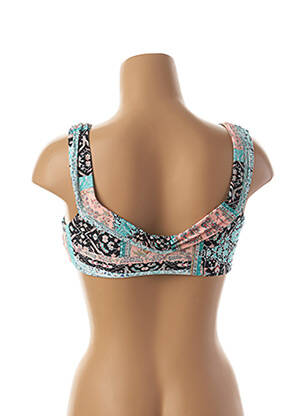 Haut de maillot de bain stretch haut soutien-gorge avec mousse de rembourrage amovible bleu SEAFOLLY femme