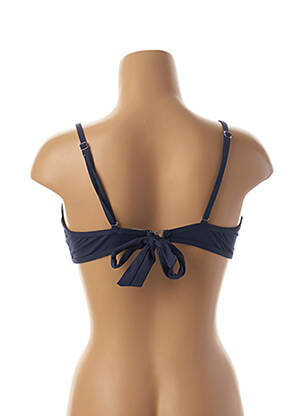 Maillot de bain maternité tissage jersey bleu CACHE COEUR femme