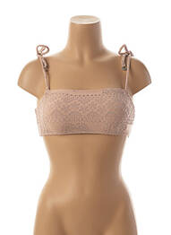 Haut de maillot de bain stretch beige SAFER BABY femme