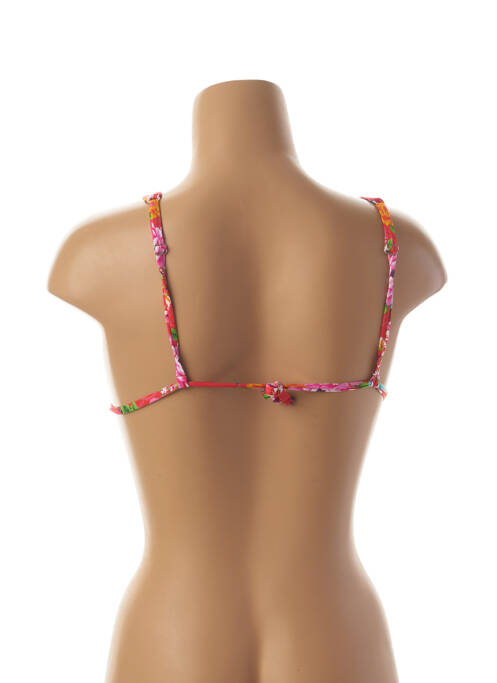 Haut de maillot de bain rouge BANANA MOON pour femme