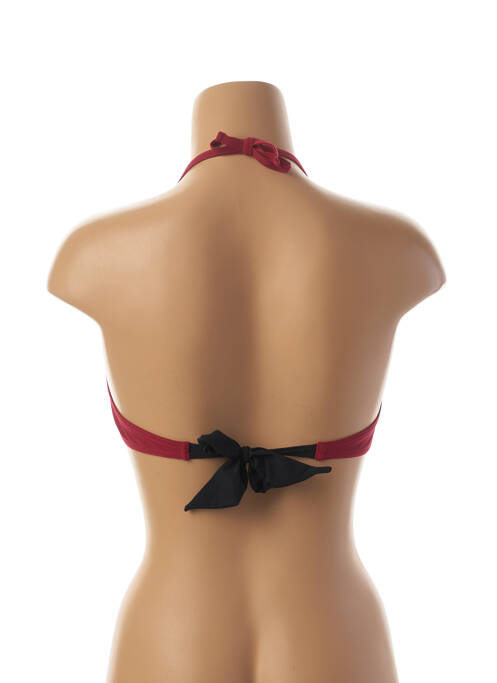 Haut de maillot de bain rouge BANANA MOON pour femme