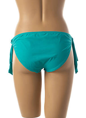 Bas de maillot de bain fermeture liens à nouer bikini bleu BANANA MOON femme