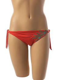 Bas de maillot de bain réversible bikini orange BANANA MOON femme