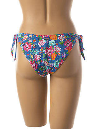 Bas de maillot de bain réversible bikini bleu BANANA MOON femme