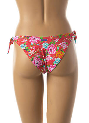 Bas de maillot de bain réversible bikini rouge BANANA MOON femme