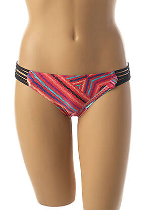 Bas de maillot de bain imprimé fantaisie bikini rouge SEAFOLLY femme