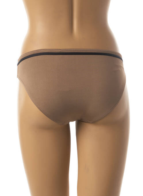 Bas de maillot de bain marron HUIT pour femme