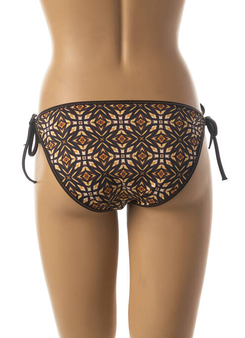Bas de maillot de bain marron MORGAN pour femme