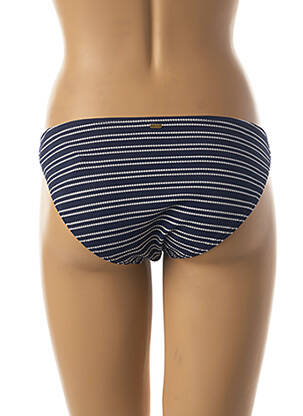 Bas de maillot de bain tissage texturé culotte bleu RIP CURL femme