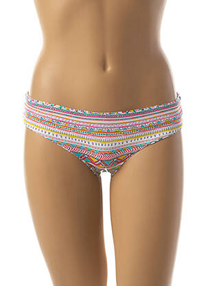 Bas de maillot de bain imprimé fantaisie bikini bleu BANANA MOON femme