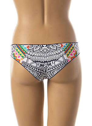 Bas de maillot de bain imprimé fantaisie culotte bleu RIP CURL femme