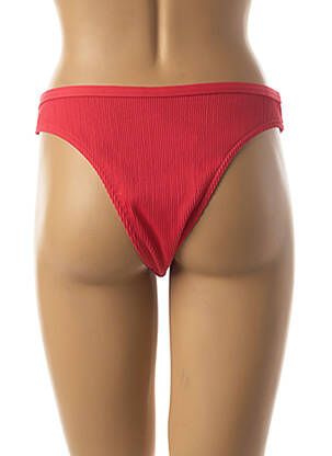Bas de maillot de bain stretch bikini rouge FREYA femme