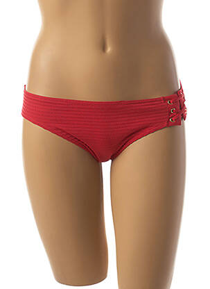 Bas de maillot de bain stretch culotte rouge MORGAN femme