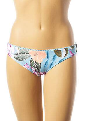 Bas de maillot de bain stretch culotte bleu SEAFOLLY femme