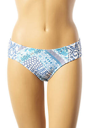 Bas de maillot de bain stretch culotte bleu SEAFOLLY femme