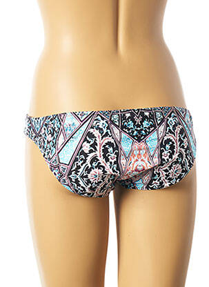 Bas de maillot de bain imprimé fantaisie culotte bleu SEAFOLLY femme