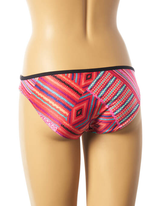 Bas de maillot de bain imprimé fantaisie culotte rouge SEAFOLLY femme