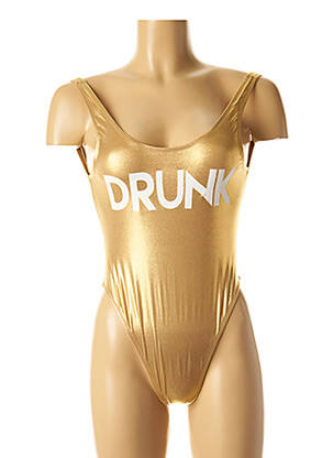 Maillot de bain 1 pièce jaune NOHOLITA MON PETIT BIKINI pour femme