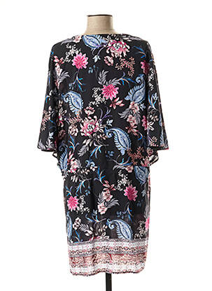 Robe courte manches courtes manches courtes noir SEAFOLLY femme