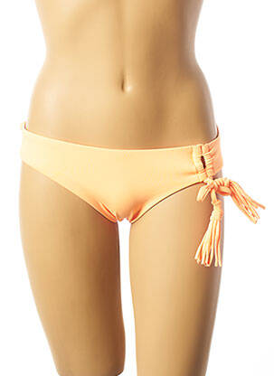 Bas de maillot de bain stretch bikini orange SEAFOLLY femme