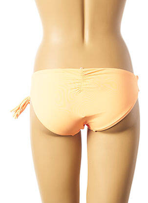 Bas de maillot de bain stretch bikini orange SEAFOLLY femme