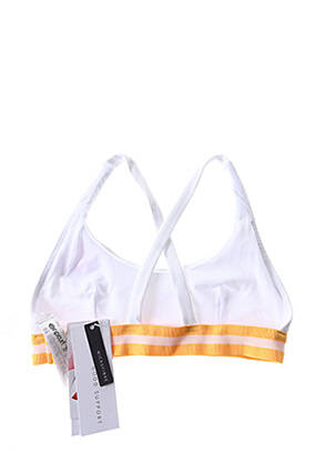 Haut de maillot de bain stretch blanc RIP CURL femme
