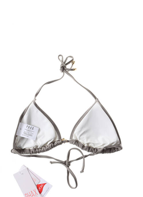 Haut de maillot de bain gris PHAX pour femme
