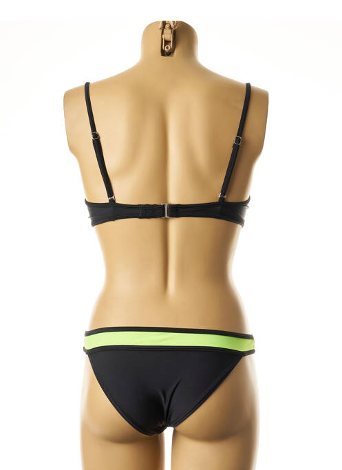 Maillot de bain 2 pièces noir RAE pour femme