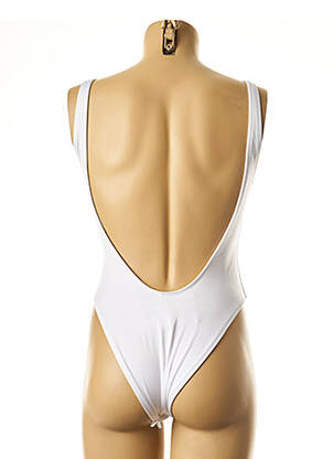 Maillot de bain 1 pièce blanc NOHOLITA MON PETIT BIKINI femme