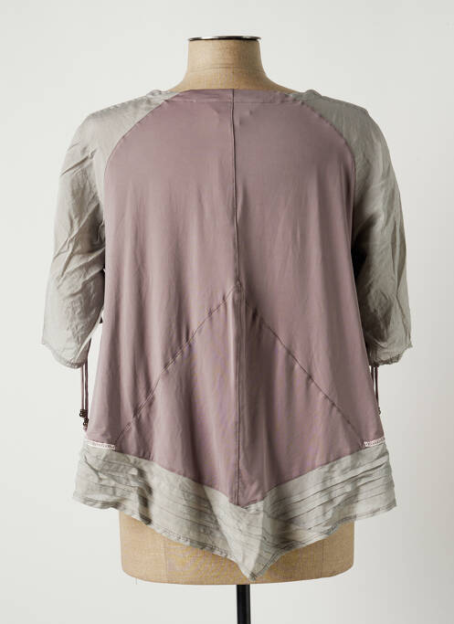 Veste casual marron BE THE QUEEN pour femme