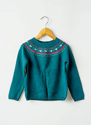 Pull vert DU PAREIL AU MÊME pour enfant