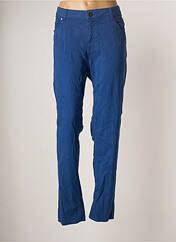 Pantalon droit bleu OLIVER JUNG pour femme seconde vue