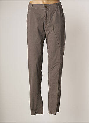 Pantalon droit gris OLIVER JUNG pour femme