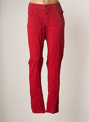 Pantalon droit rouge OLIVER JUNG pour femme seconde vue