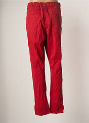 Pantalon droit rouge OLIVER JUNG pour femme seconde vue