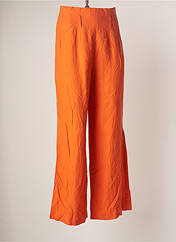 Pantalon large orange GRAFFITY pour femme seconde vue