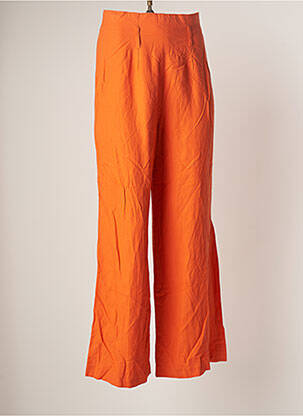 Pantalon large orange GRAFFITY pour femme