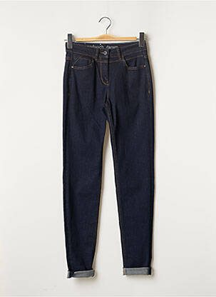 Jeans coupe slim broderie rivets taille normale bleu SANDWICH femme