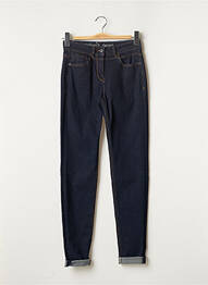 Jeans coupe slim broderie rivets taille normale bleu SANDWICH femme